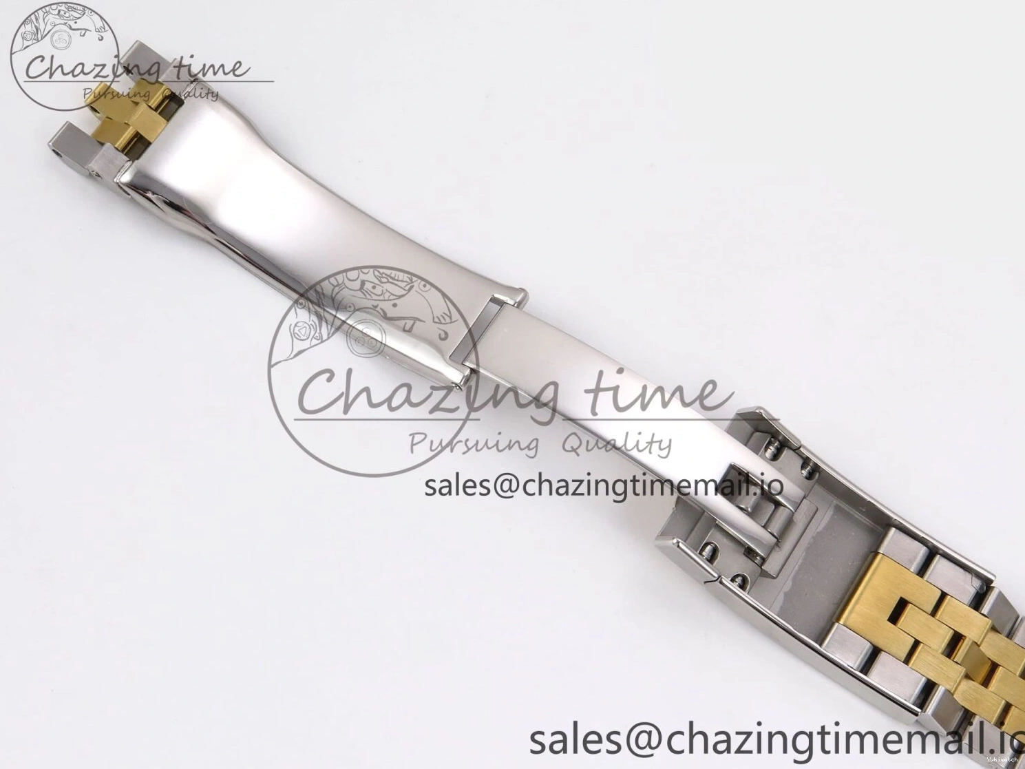 Silver 126333 Best DateJust 41 Edition A3235 SS Stick on YG EWEF Dial Jubilee Bracelet 0118